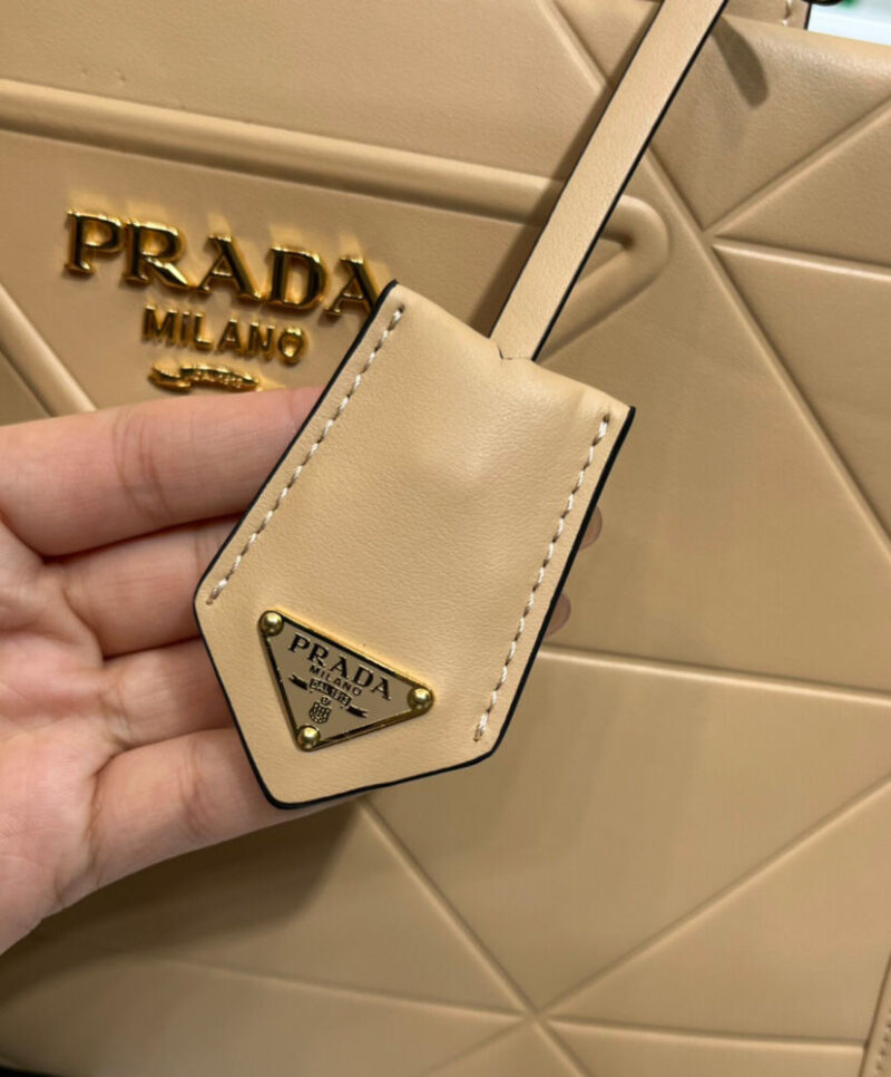 Prada Small leather Prada Symbole Bag With Topstitching 1BA379